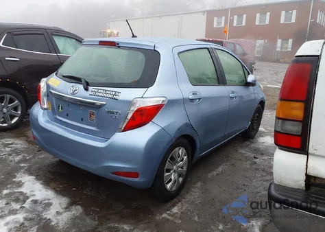 2013 Toyota Yaris Le из США, поврежденный, VIN JTDKTUD32DD549371